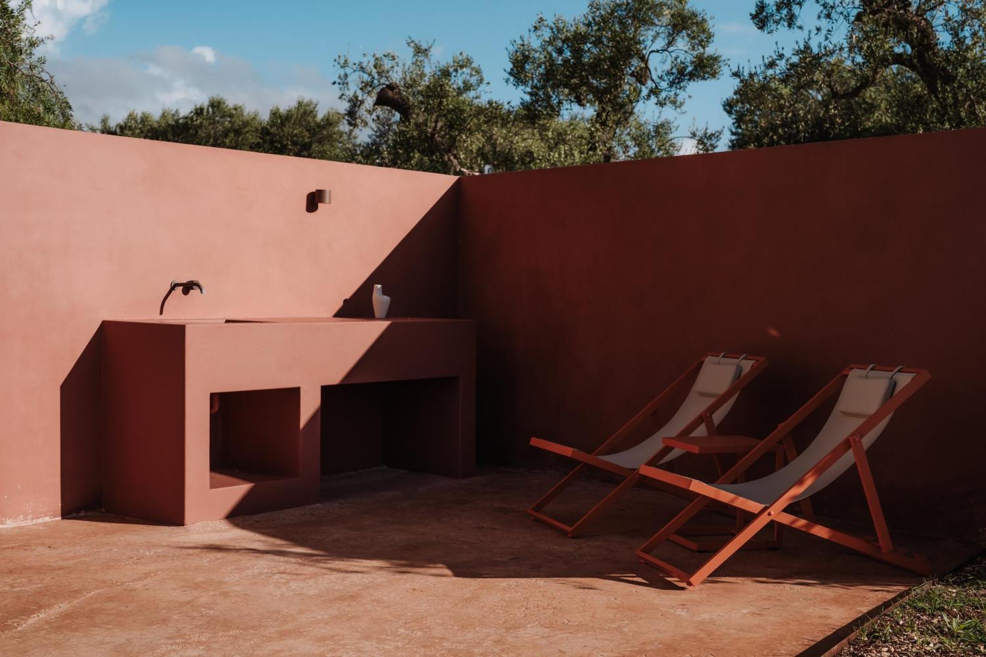 ファザーノ Ozio - Il Trullo Rosso Bed & Breakfast エクステリア 写真