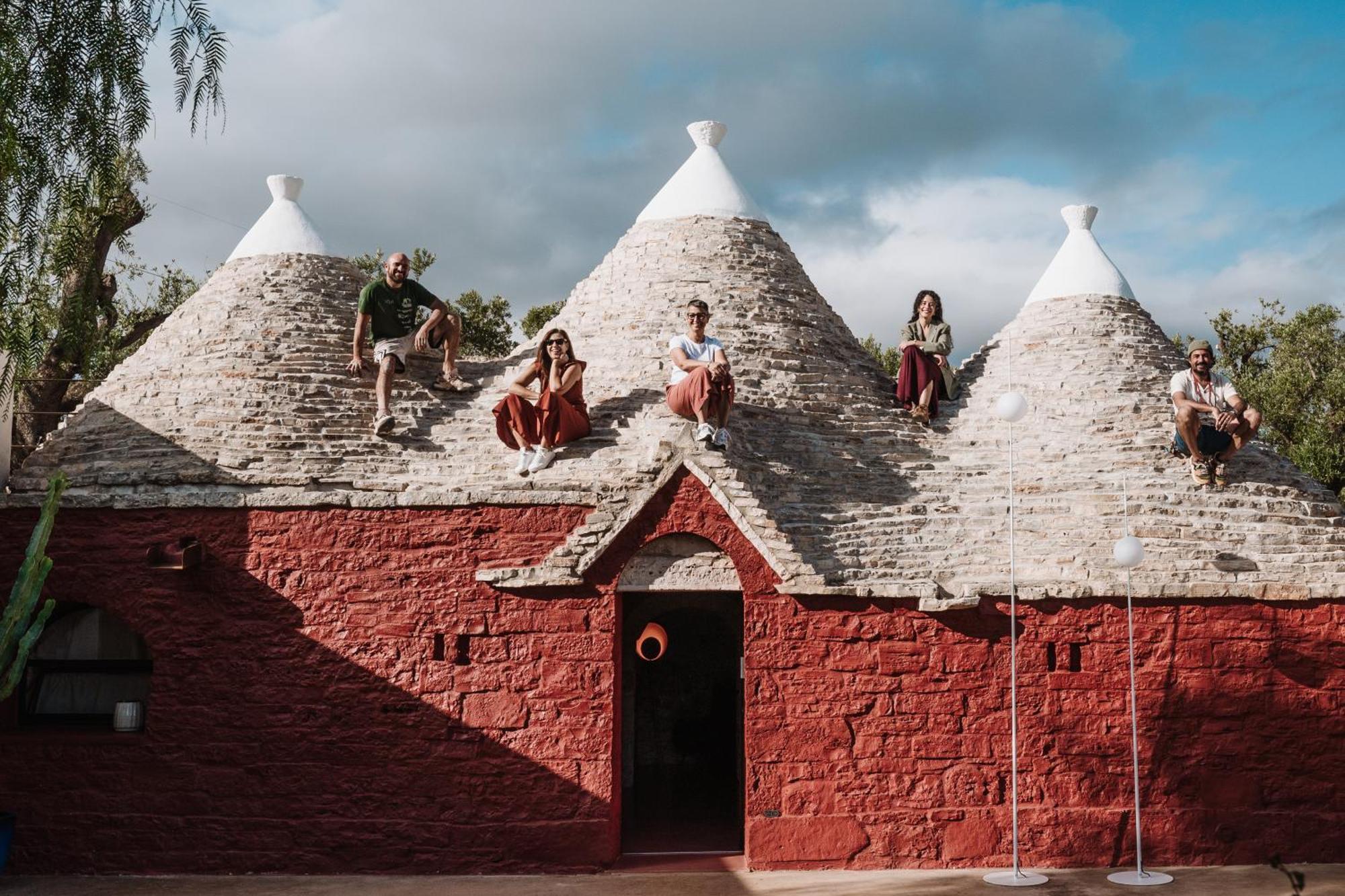 ファザーノ Ozio - Il Trullo Rosso Bed & Breakfast エクステリア 写真