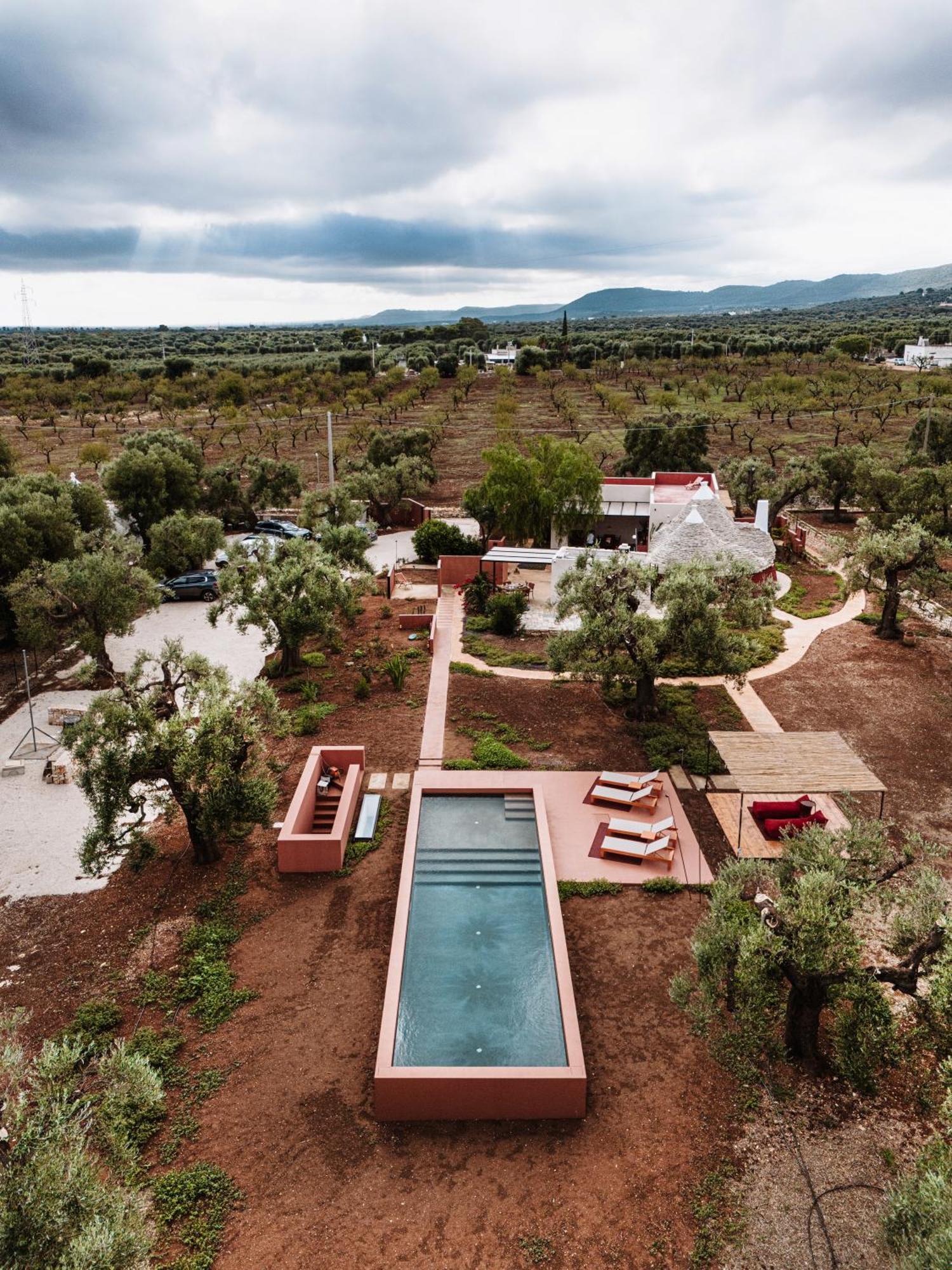 ファザーノ Ozio - Il Trullo Rosso Bed & Breakfast エクステリア 写真