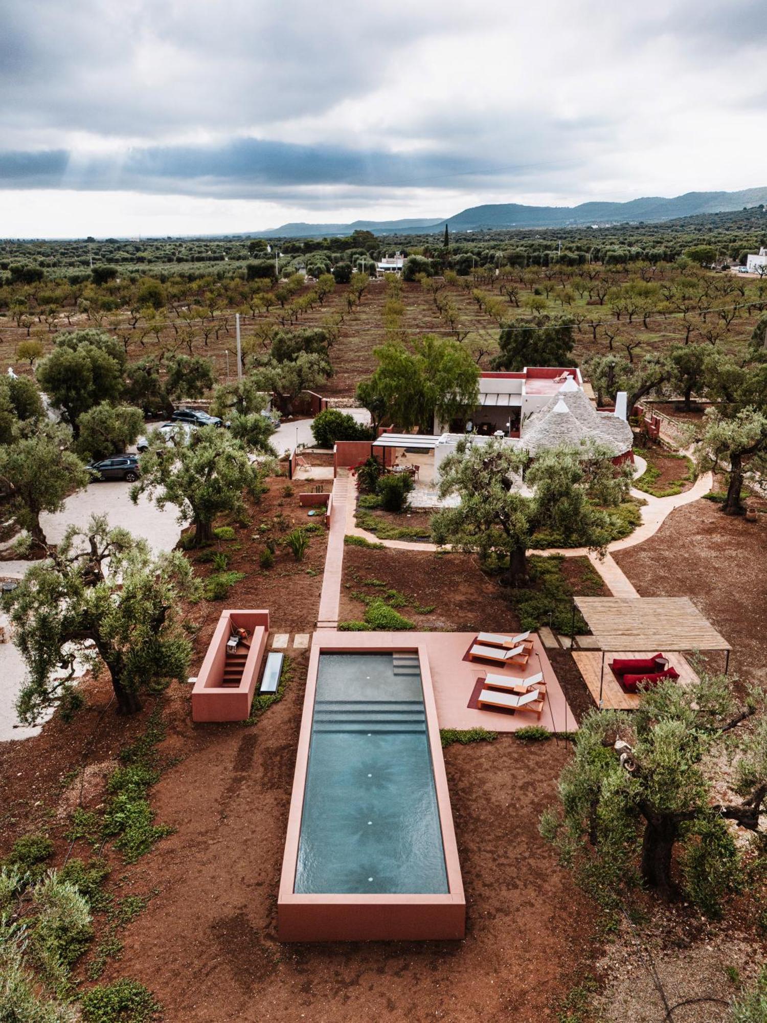 ファザーノ Ozio - Il Trullo Rosso Bed & Breakfast エクステリア 写真